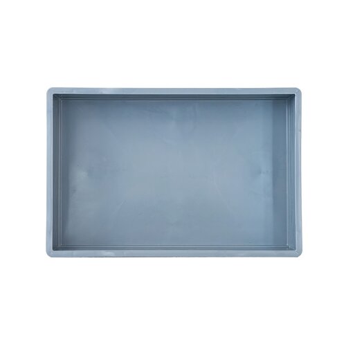 Euronorm plastic bak 600x400x120mm - gesloten, 22L