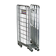 Roll conteneur, 3 parois et 2 tablettes 1150x655x1790mm - Copy - Copy