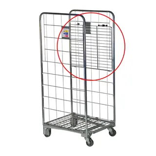 Legbord 800x664x30 mm – metaal, voor art. 46512