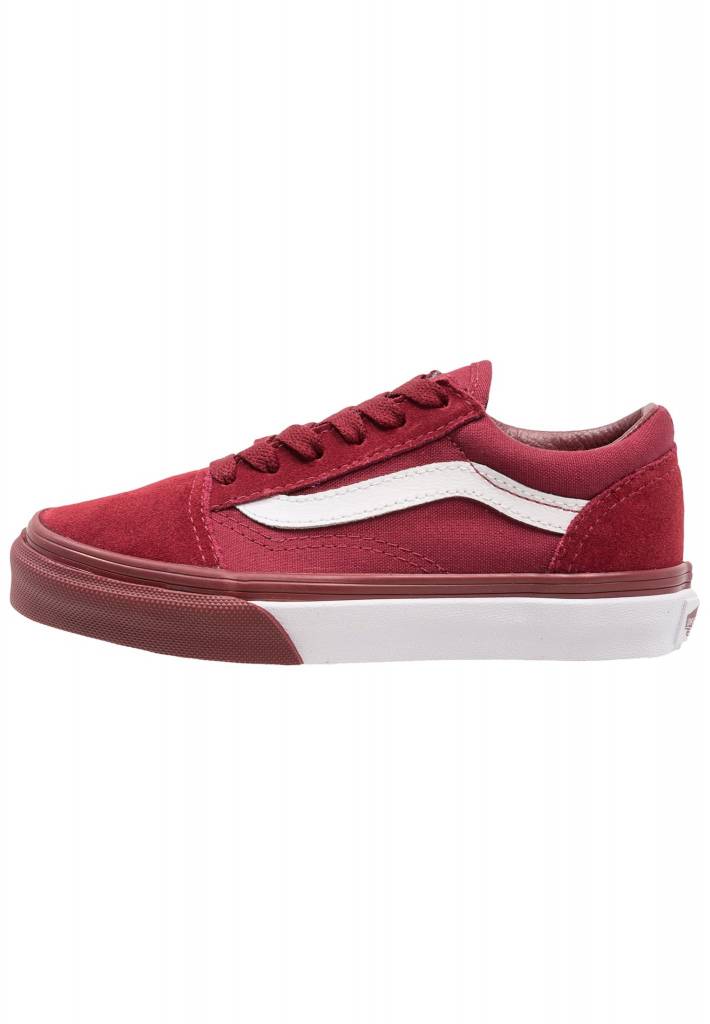 vans bordeaux rood old skool