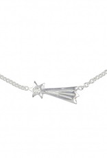 Lennebelle Petites You make my wishes come true uni Ketting Zilver