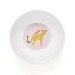 Petit Monkey Melamine bowl leopard ochre