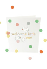 Confetti card | Welcome little one