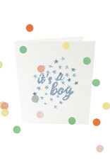 Confetti card | It's a boy