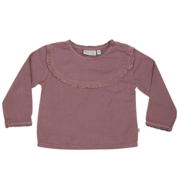Blossom kids Baby Tunic with lace - Dusty Violet