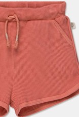 My Little Cozmo Will | waffle shorts coral