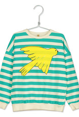 Lötie kids Sweatshirt stripes birds | off white