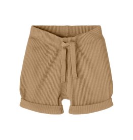 Lil Atelier Loose Shorts | Iced Coffee