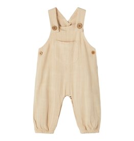 Lil Atelier Loose Overall Pant | Pebble