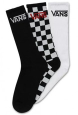 Vans Socks Black| Checkerboard 3 paar