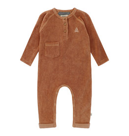 Your Wishes Romper Chuck Bram | Indian Tan