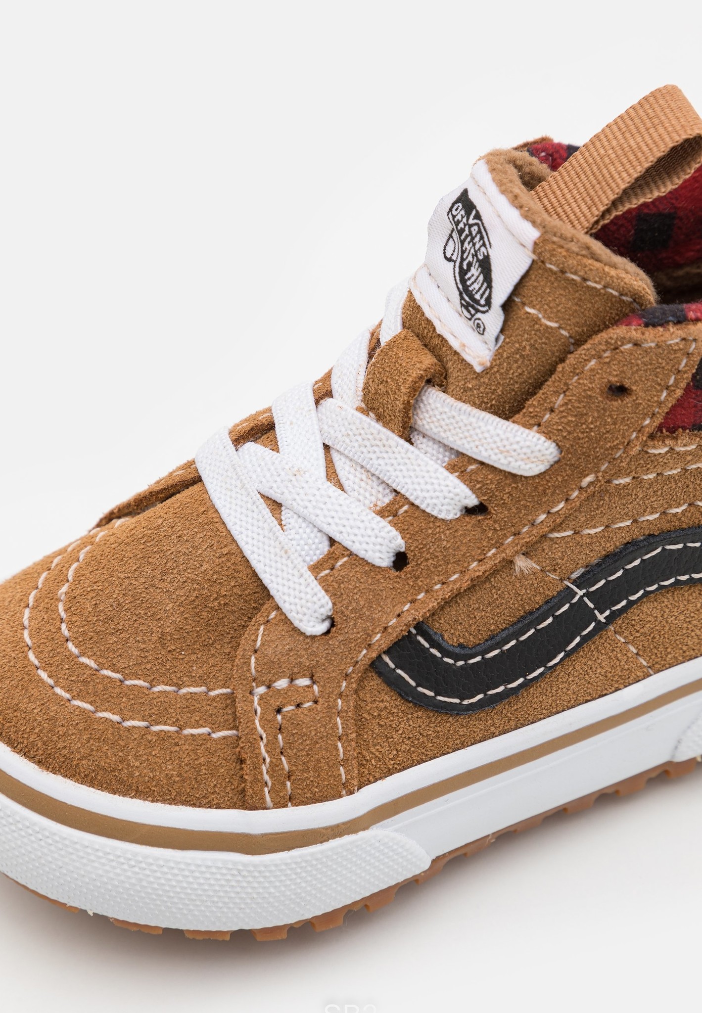 TD SK8- HI zip MTE-1 | PLaid Brown - Black - Kids \u0026 So