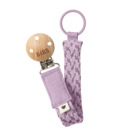 Bibs Bibs pacifier braid | violet sky / mauve