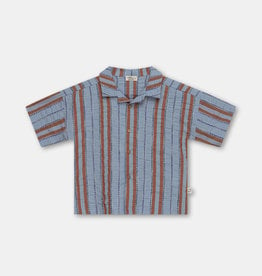 My Little Cozmo James | Striped denim shirt