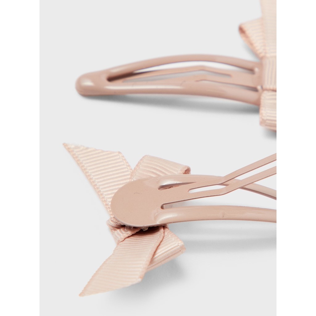 Lil Atelier Dinja 2P Hair Clips | Rose Dust