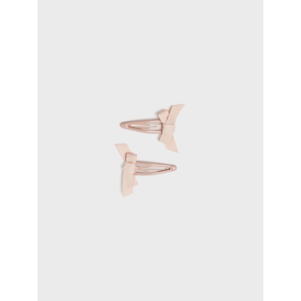 Lil Atelier Dinja 2P Hair Clips | Rose Dust