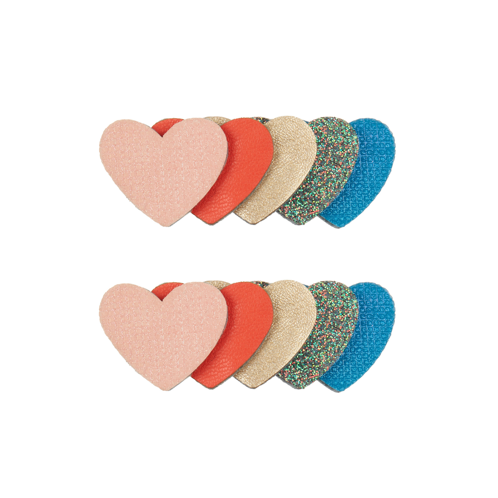 Mimi & Lula LAYERED HEART CLIPS