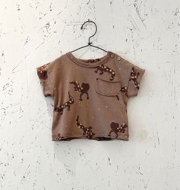 Play-up Printed Jersey T-shirt | Sandalwood