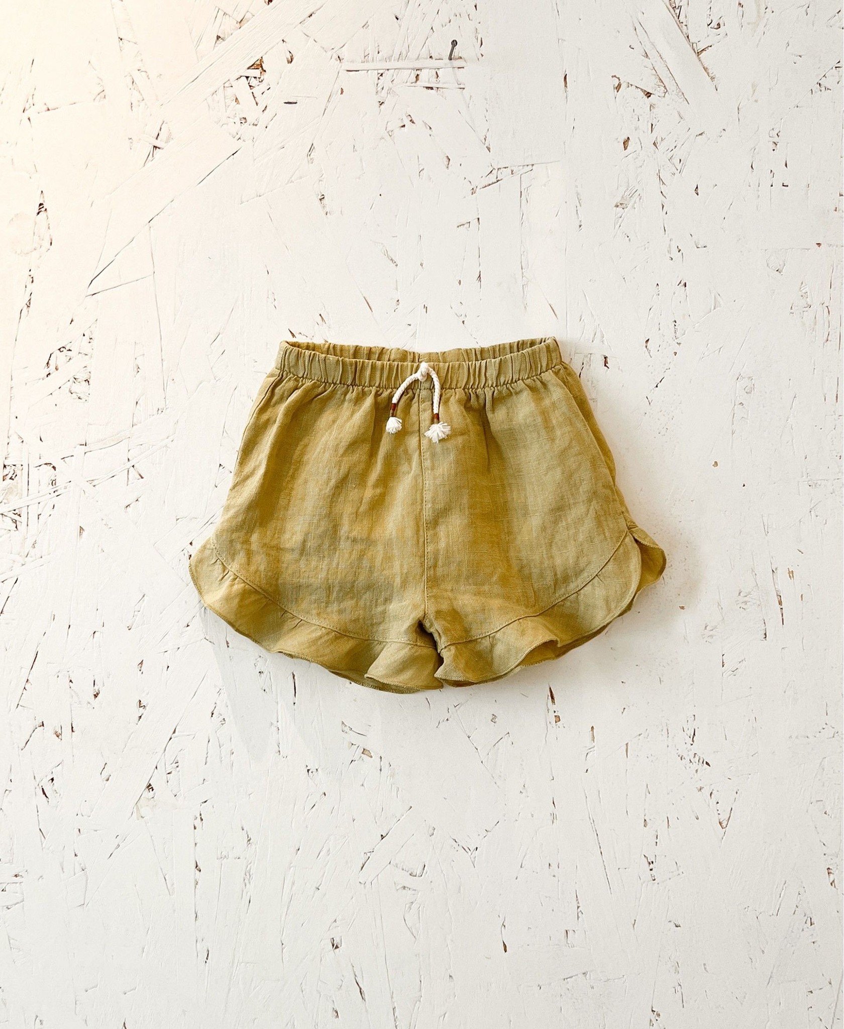 Play-up Linen Shorts | Moringa