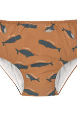 Lassig Swim diaper | Whale Caramel