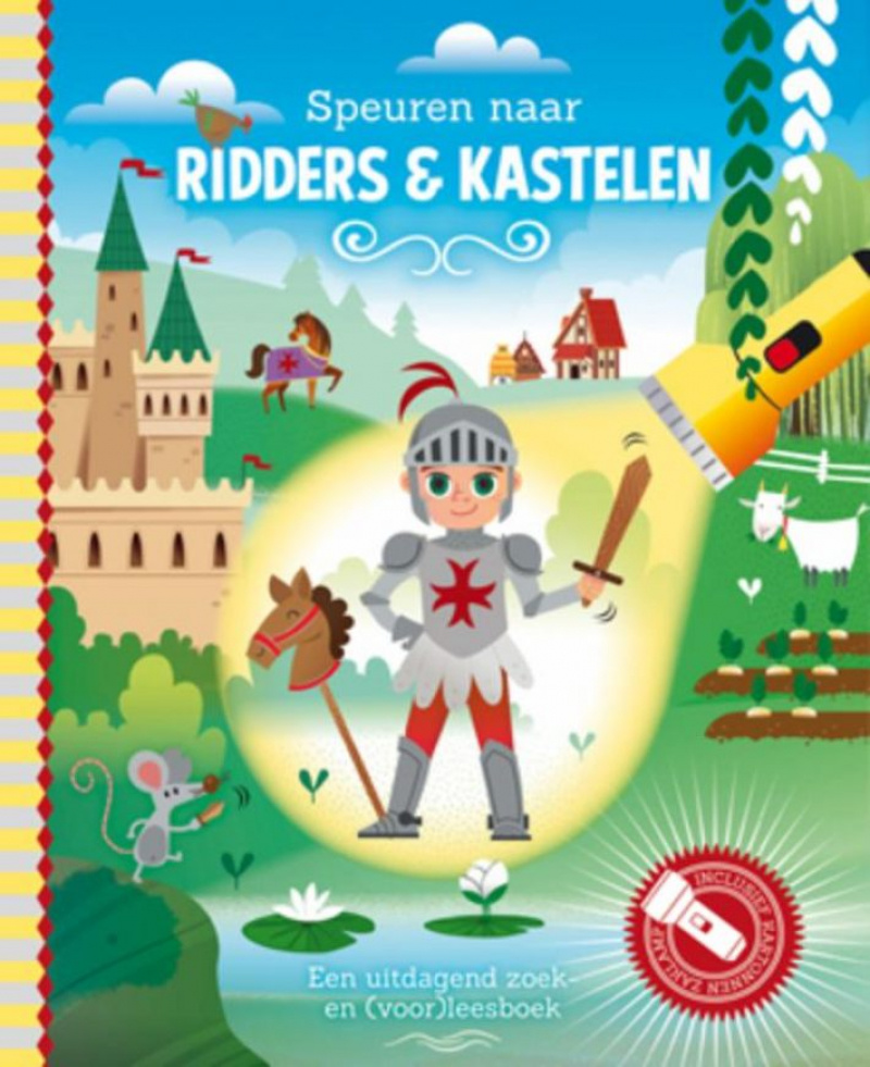 Lantaarn Publishers Speuren Naar Ridders & Kastelen | Zaklampboek