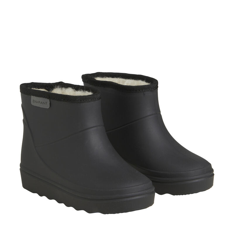 Enfant Thermo Boots Short Solid | Black