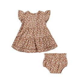 Quincy Mae Lily Dress + Bloomer Set | Summer bloom