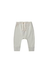 Quincy Mae Drawstring Pant | Pistachio Stripe