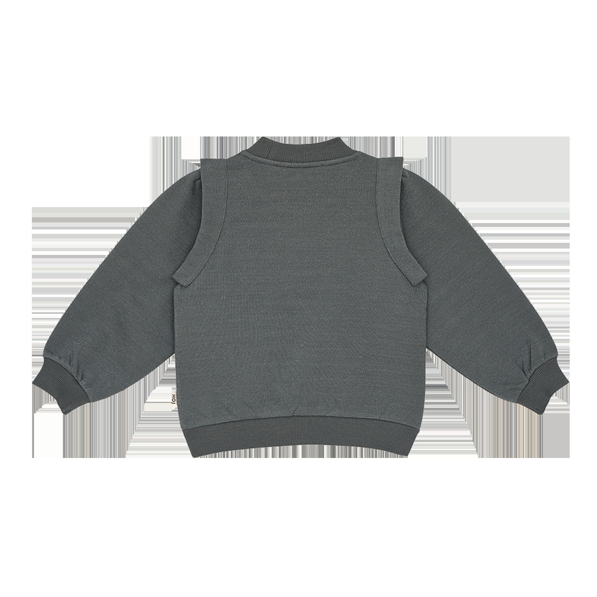House of Jamie Shoulder Sweater | Dark Slate