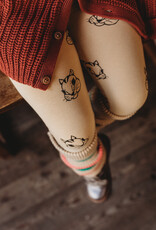 Sproet & Sprout Legging Squirrel print | Nougat