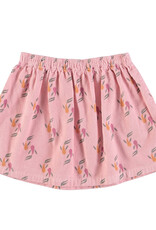 piupiuchick Short Skirt | Pink w/ Multicolor Fishes