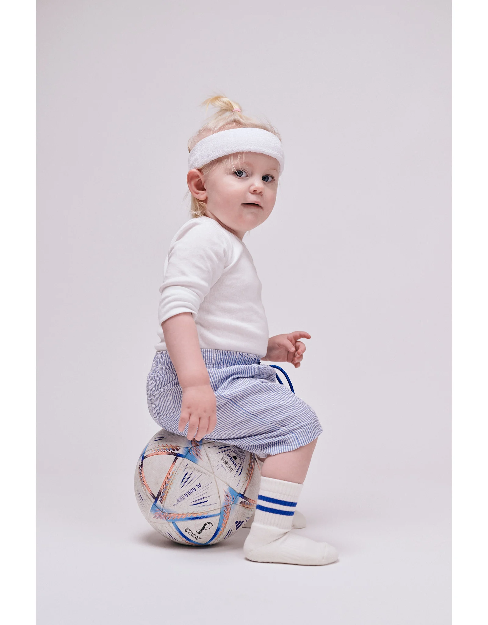 Go Baby Go Anti - Slip Sportsokken | Blauw