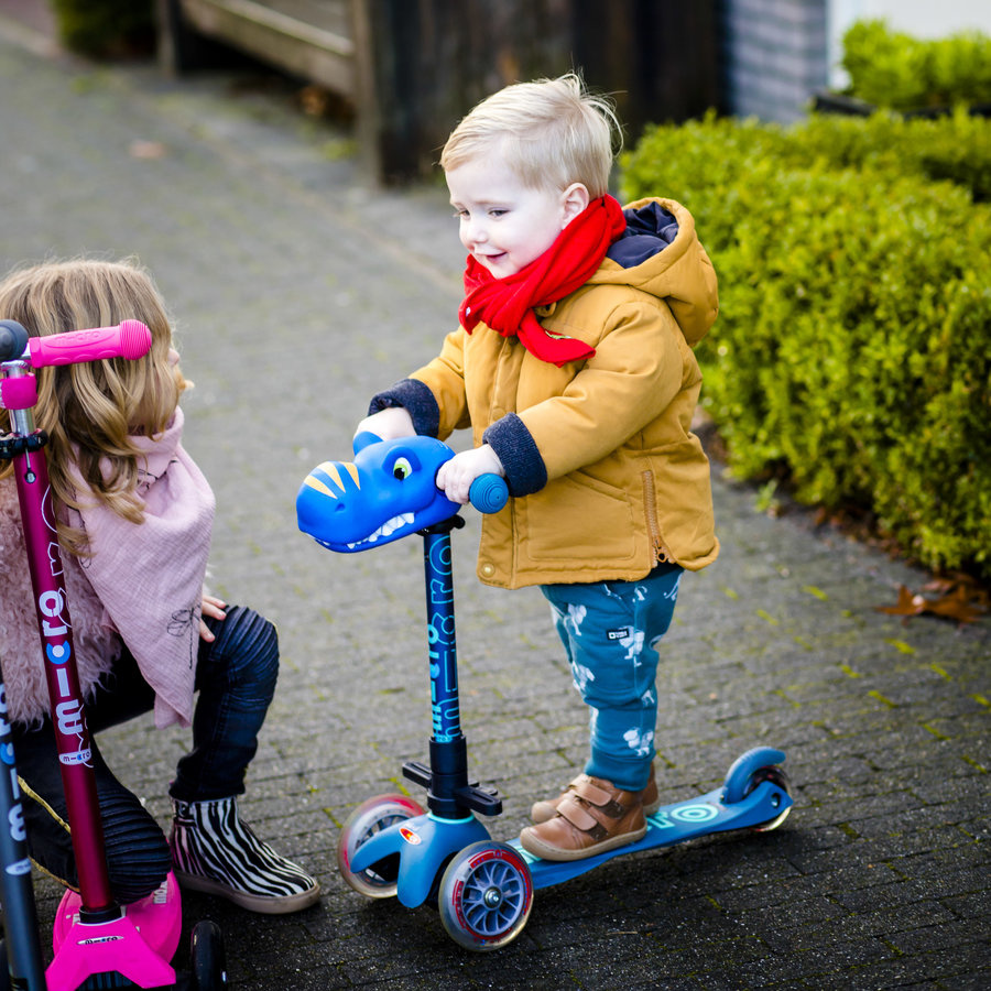 Micro steps Micro Scooter Buddy | Dino Blauw