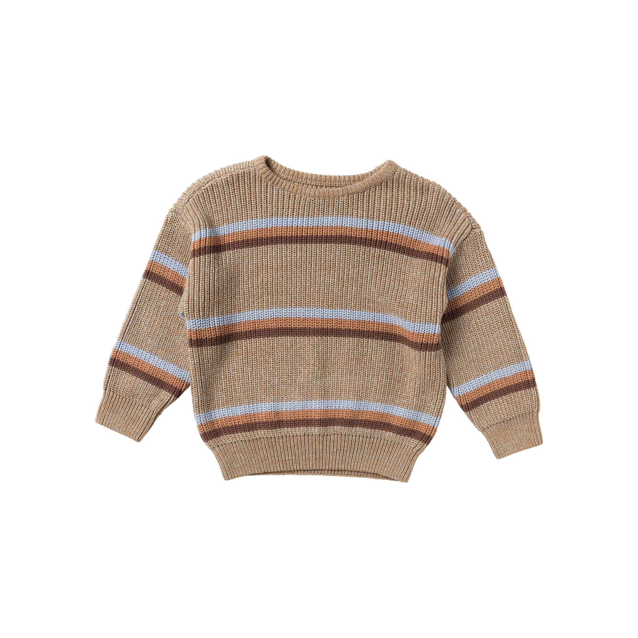 Your Wishes Stripe Knit Mike | Multicolor