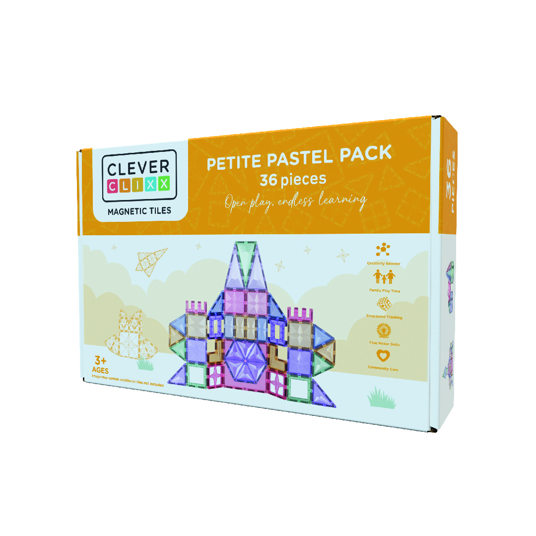 Cleverclixx Petite Pack Pastel | 36 Pieces