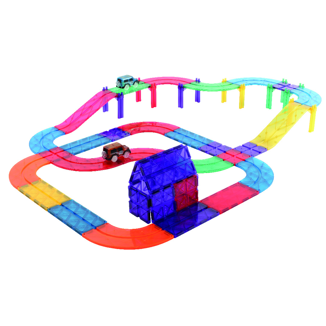 Cleverclixx Race Track Intense | 65 Pieces