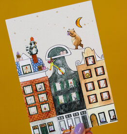 Juulz Illustrations Sinterklaas aftelkalender