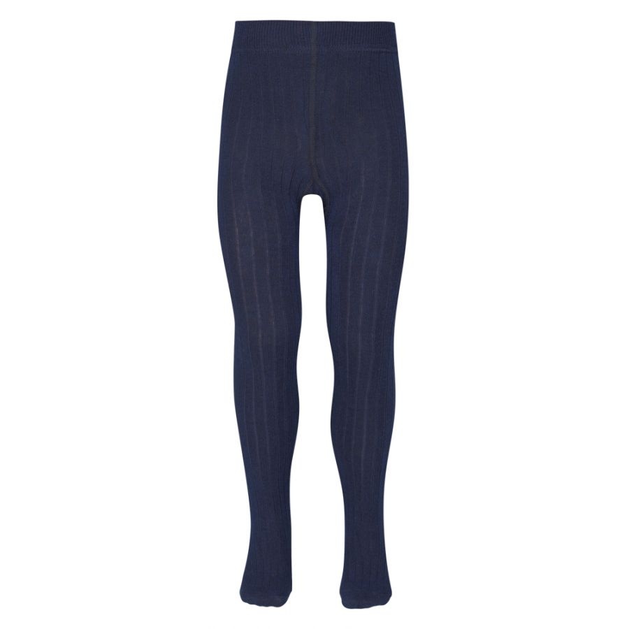 Ewers Tights Rib  0139 | Navy