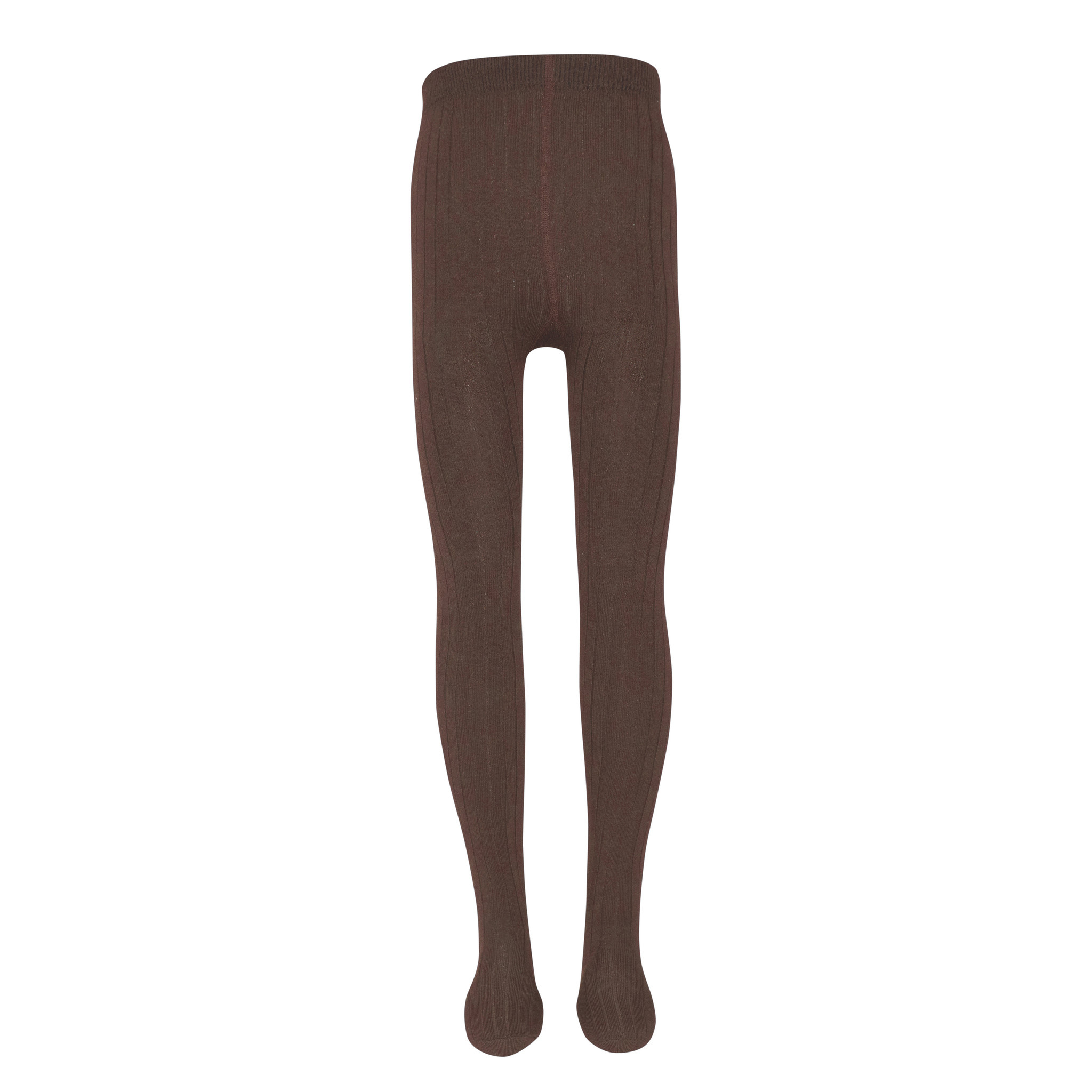 Ewers Tights Rib  0364 | Mahagoni