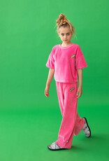 CarlijnQ Basic | Girls jogger with embroidery