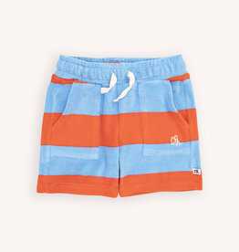 CarlijnQ Stripes Red/Blue - Shorts loose fit