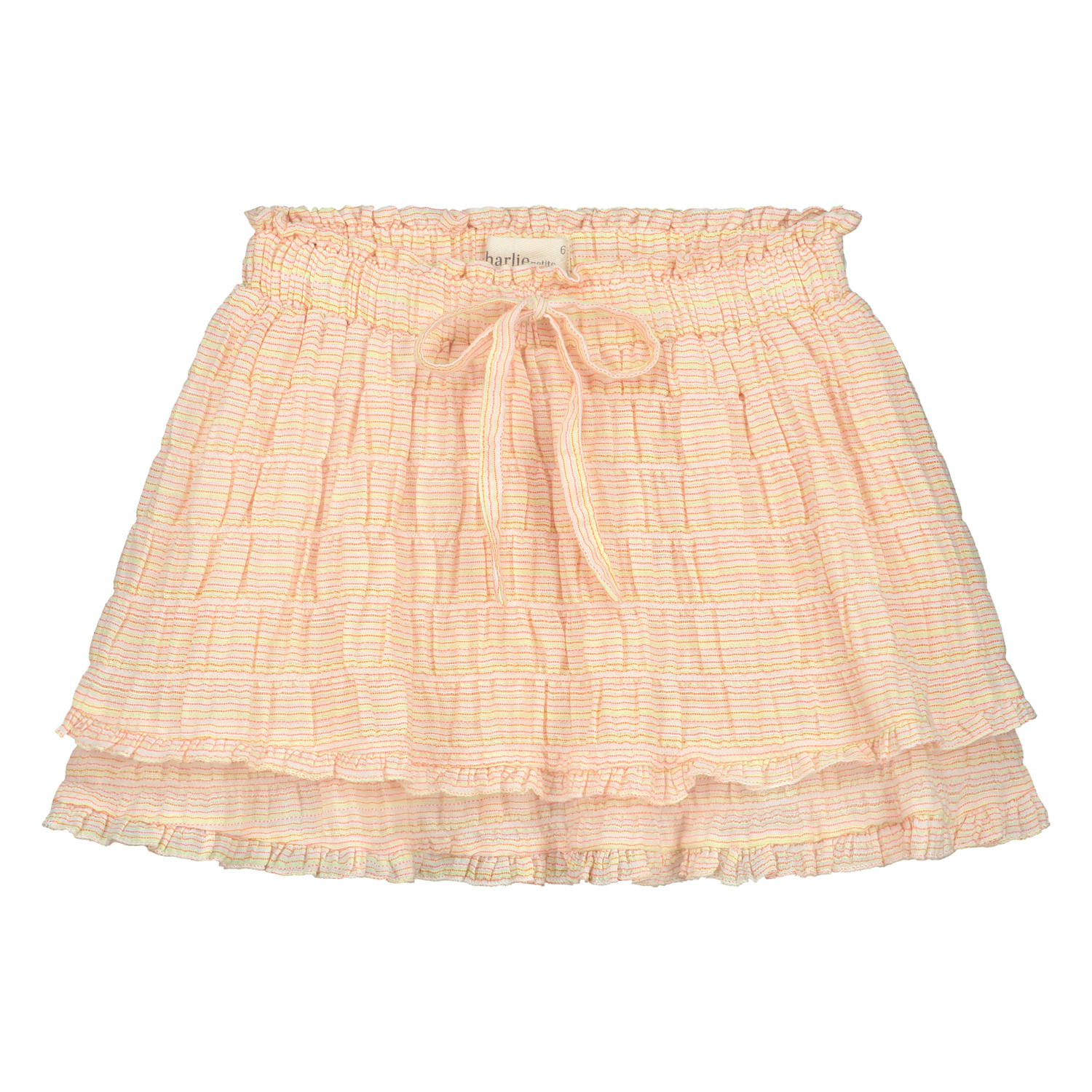 Charlie Petite Iris skirt | Multi stripe