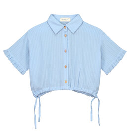 Charlie Petite Ivy blouse | Blue