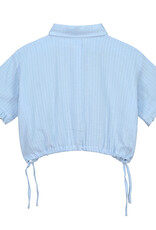 Charlie Petite Ivy blouse | Blue