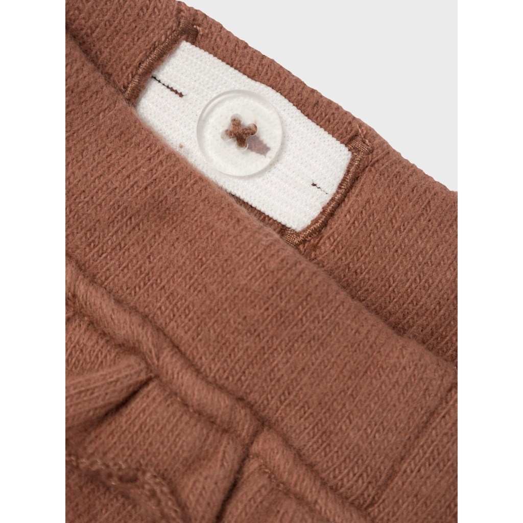 Lil Atelier Thora Slim bootcut legging | Carob Brown