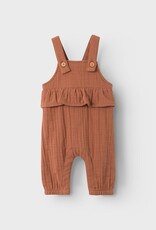 Lil Atelier Tuda Loos overall | Carob Brown