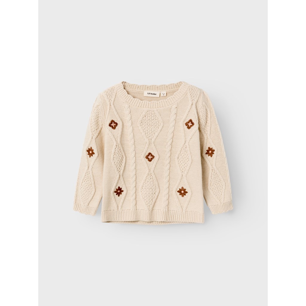 Lil Atelier Tila Knit | Fog