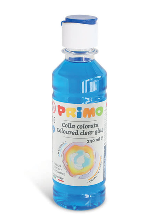 Primo Primo - Lijm Op Waterbasis - Blauw (240ml)