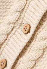 Lil Atelier Tila Knit caridigan | Fog