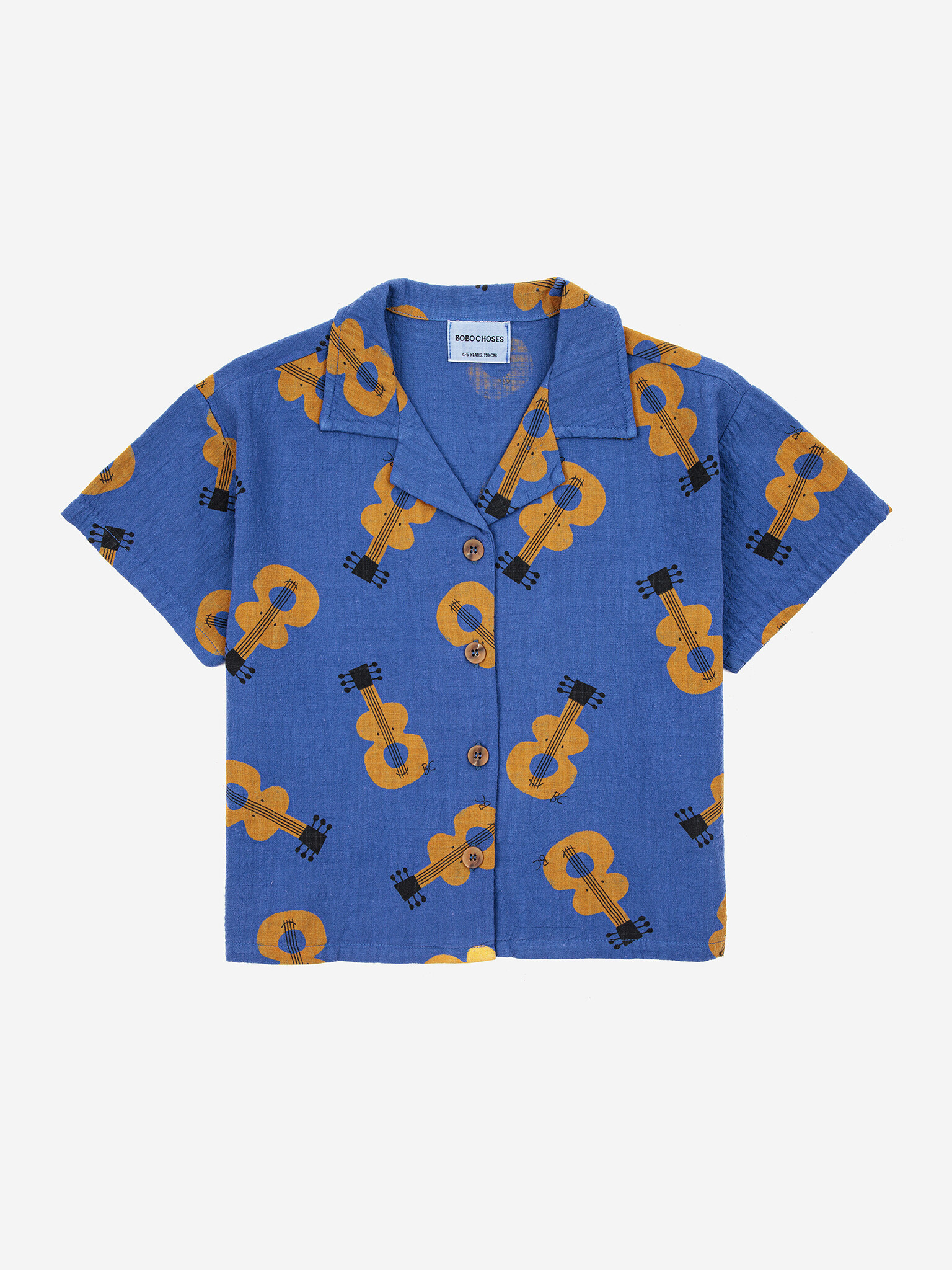 Bobo Choses Acoustic Guitar All Over | Woven Shirt